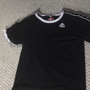 Black kappa shirt In new condition